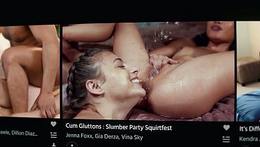 21 SEXTURY – Liloo, Megan & Stasia Pleasure Each Other with Sensual Toys and Passionate Kisses