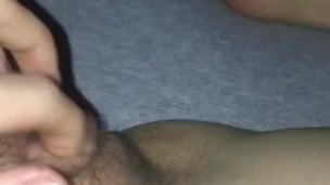 Feet masturbation