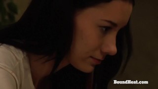 Madame Moaning Rides Passion On A Massage Table With Lesbian Desire